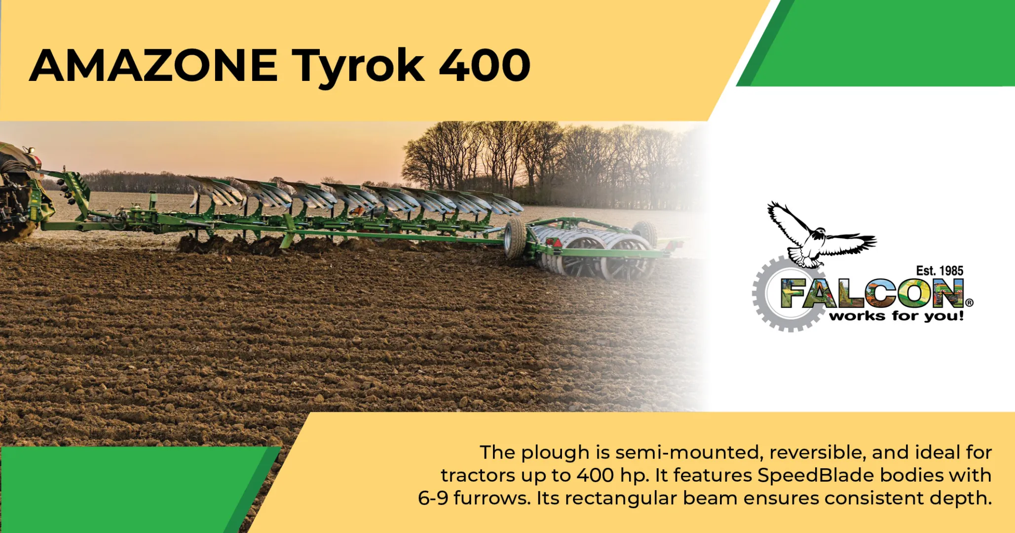 AMAZONE Tyrok 400 | Falcon Equipment