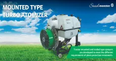 Mounted type turbo atomizer | Staalmeester Equipment