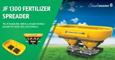 JF 1300 fertilizer spreader | Staalmeester Equipment