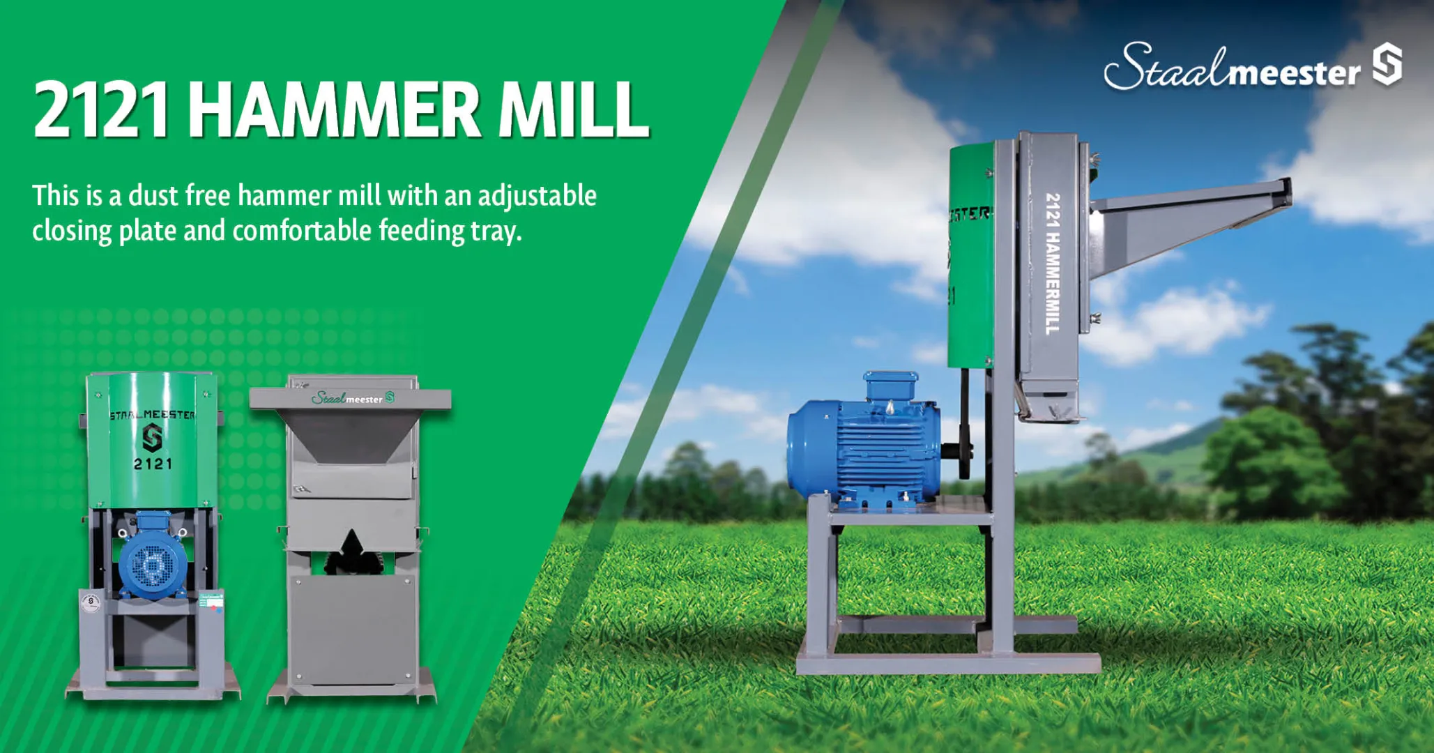 2121 Hammer mill | Staalmeester Equipment