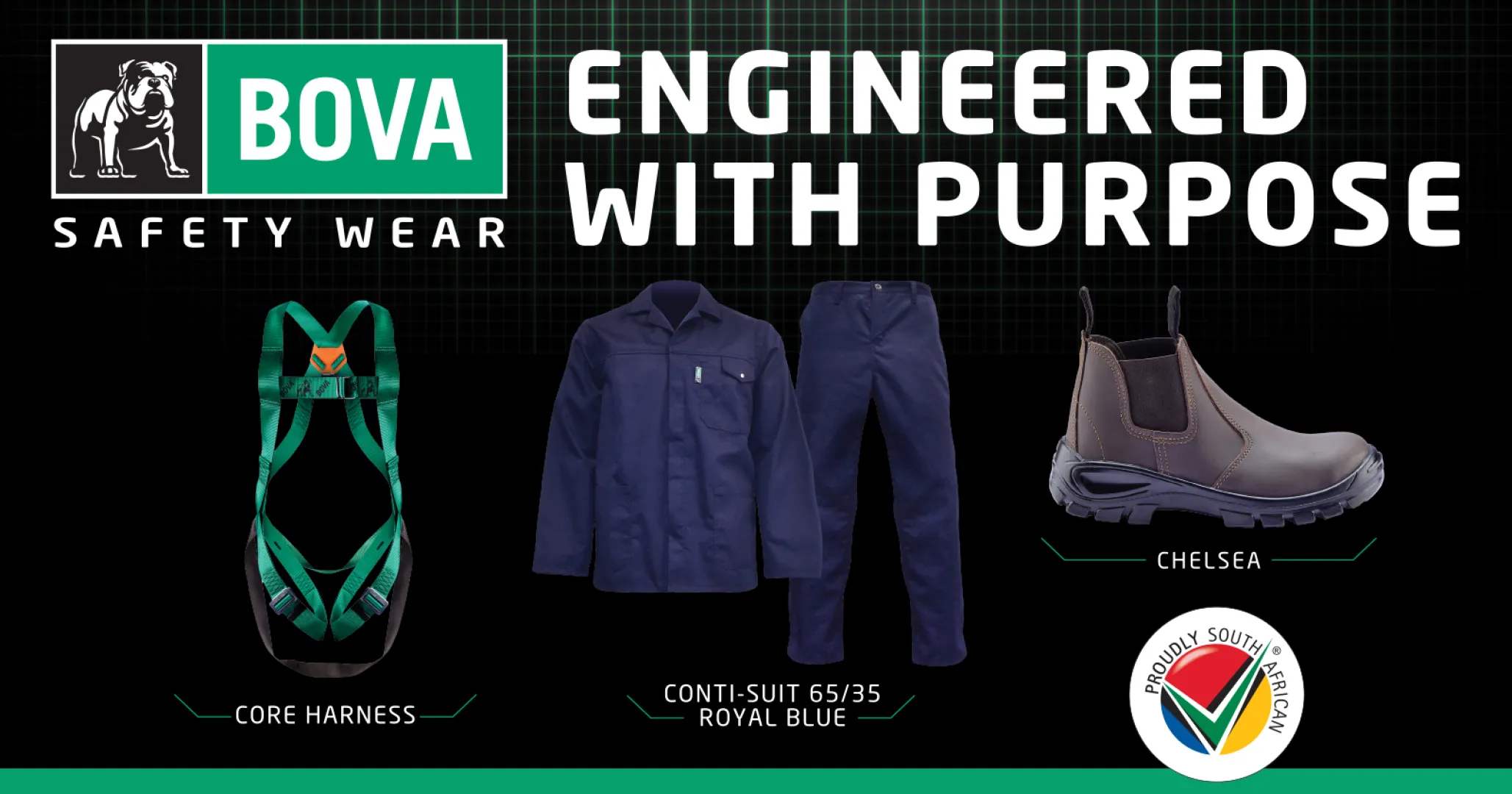 Engineered with purpose | Bova safety wear | BBF safety