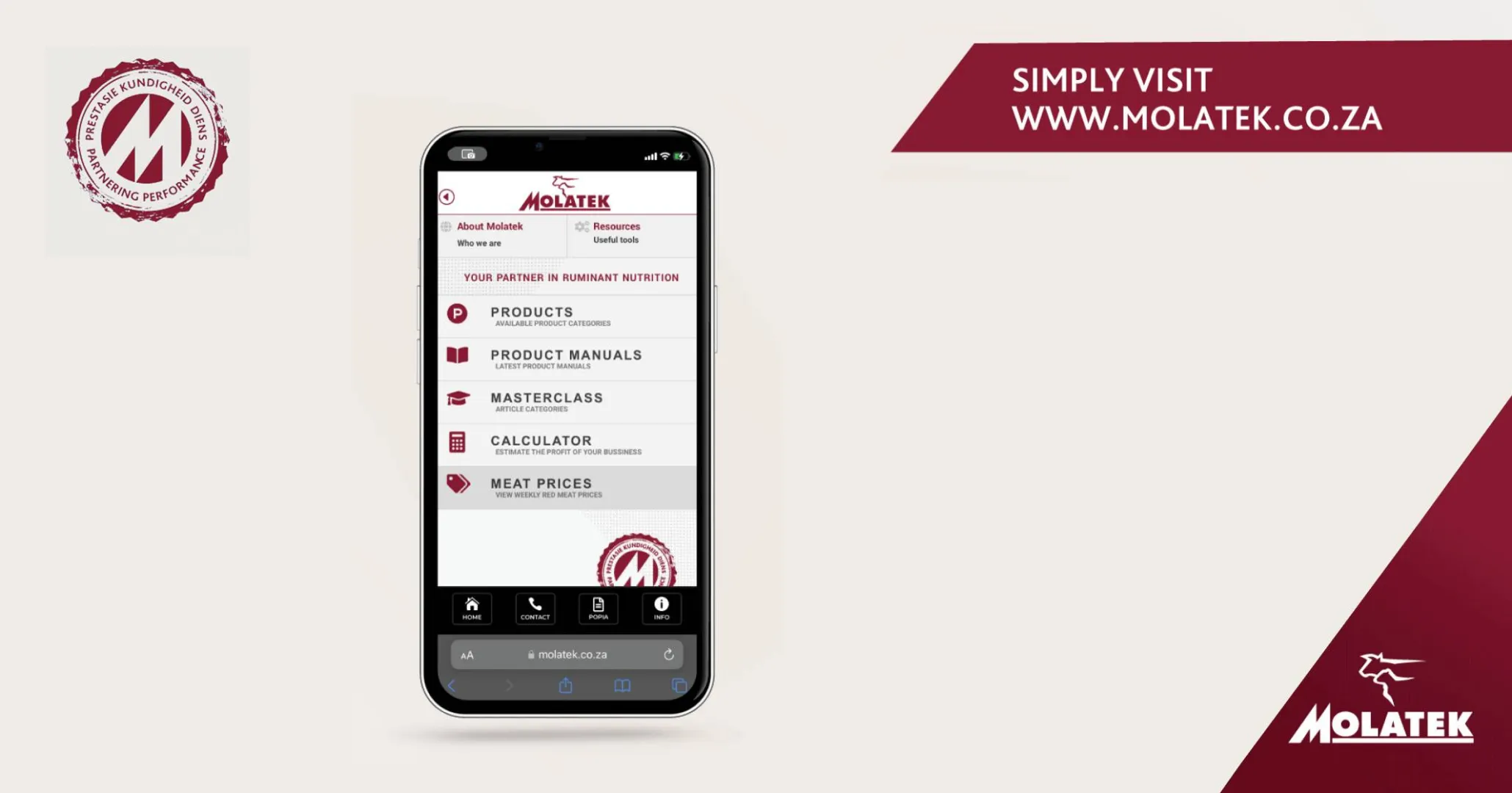 Molatek has a new website application! | Molatek