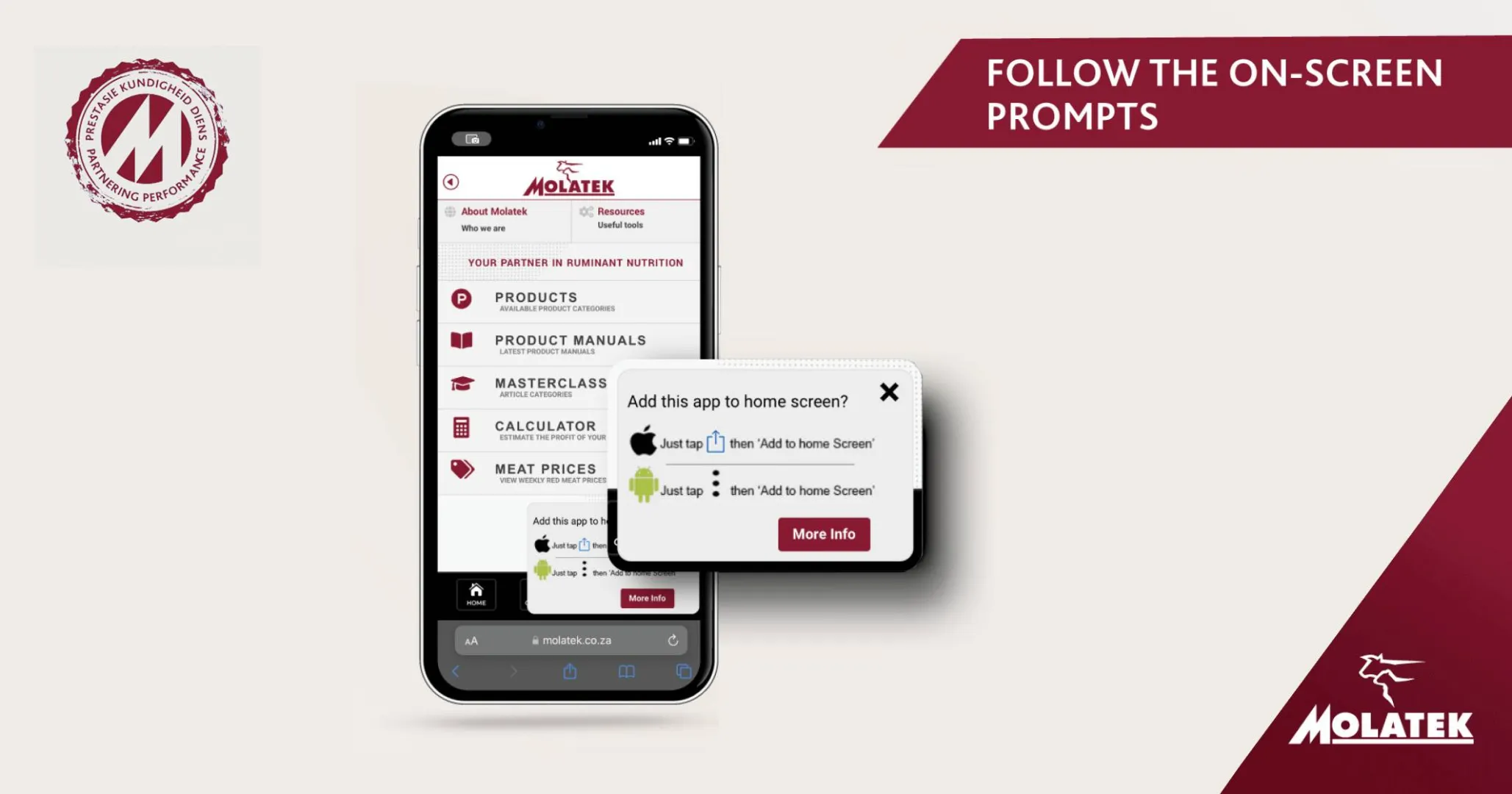 Molatek has a new website application! | Molatek