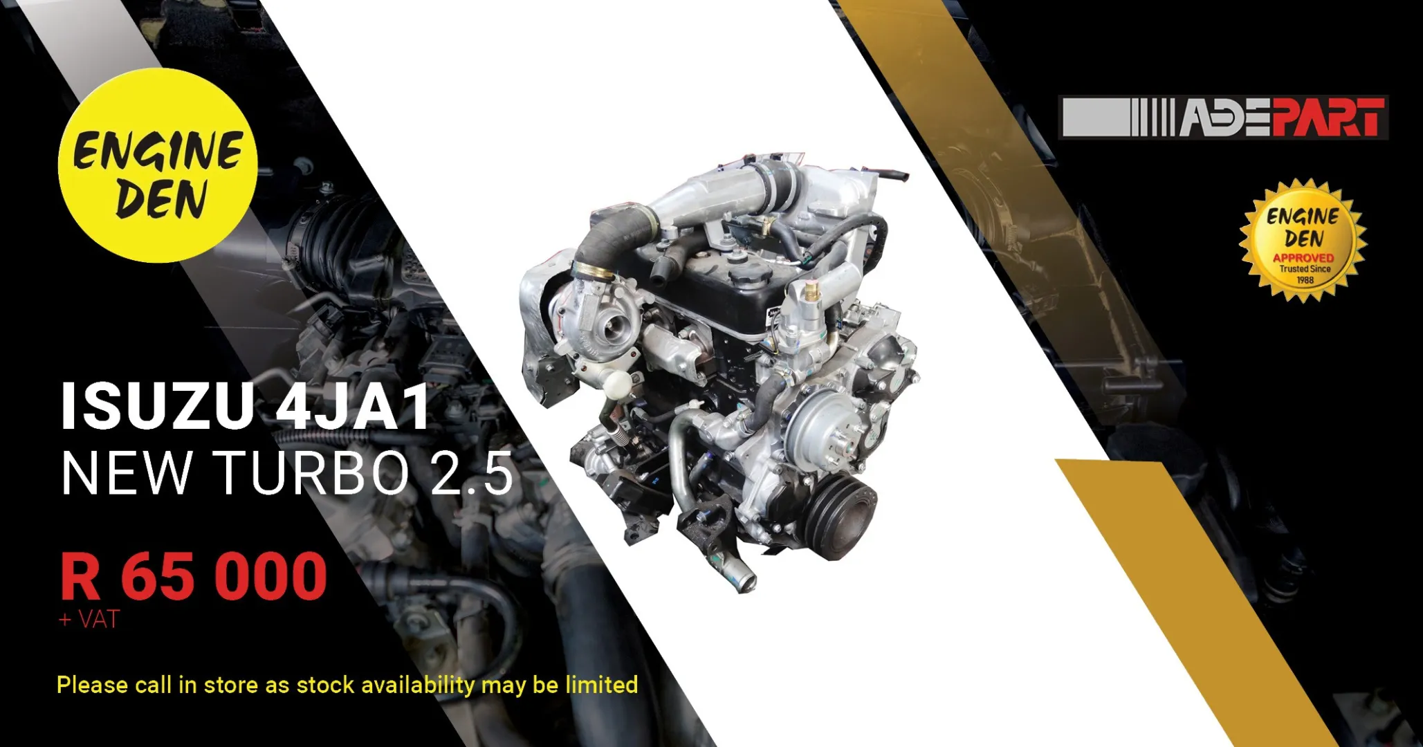 Isuzu 4JA1 new TURBO 2.5 | Engine Den