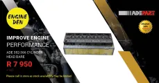 Improve engine performance / ADE 352-366 Cylinder head bare | Engine Den