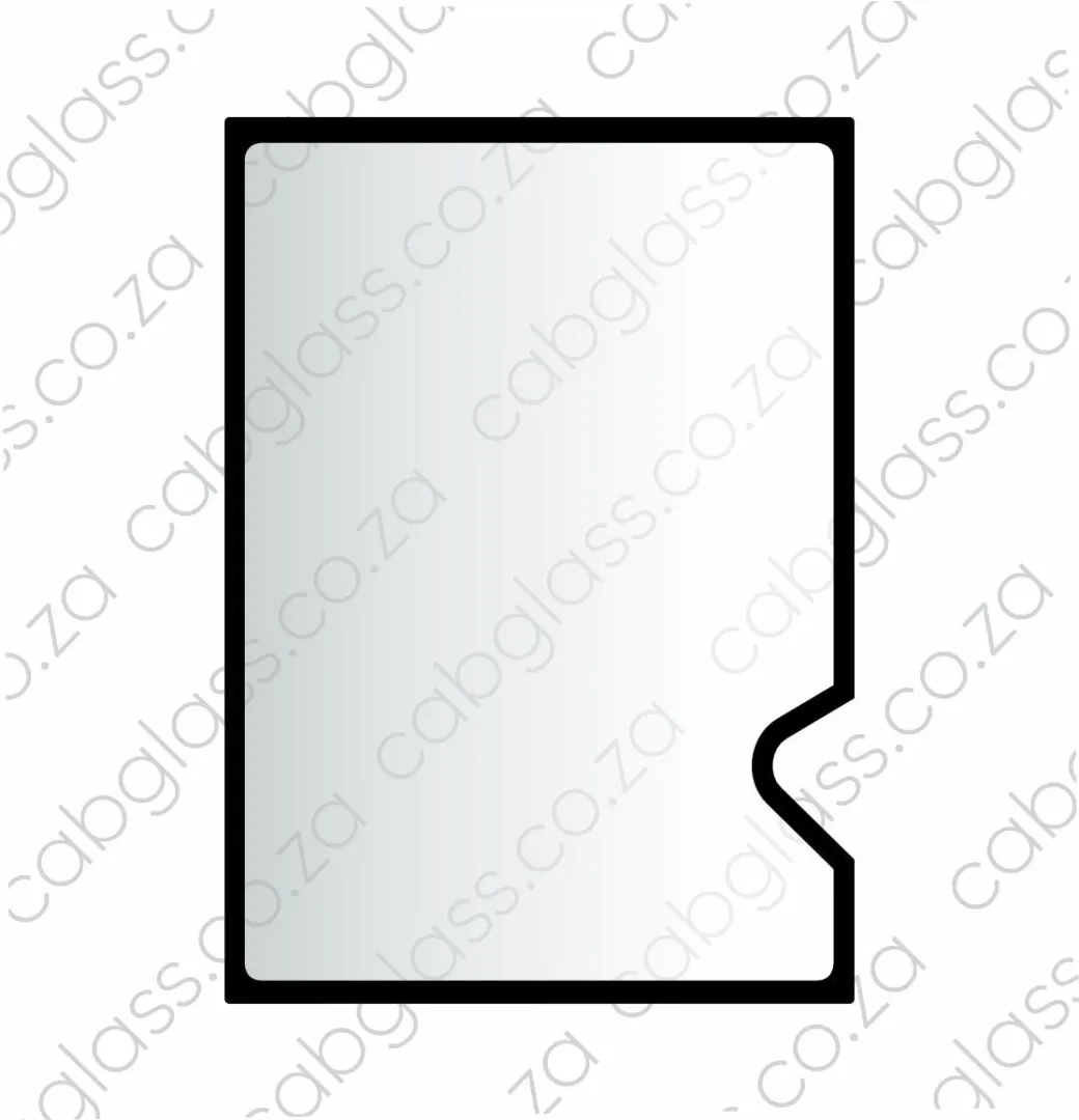 FRONT UPPER | CAT MEX 303-305 CR | Cabglass