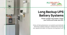 Long backup UPS battery systems | Allsolar Addo