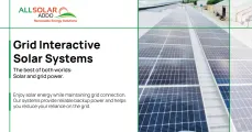 Grid interactive solar systems | Allsolar Addo