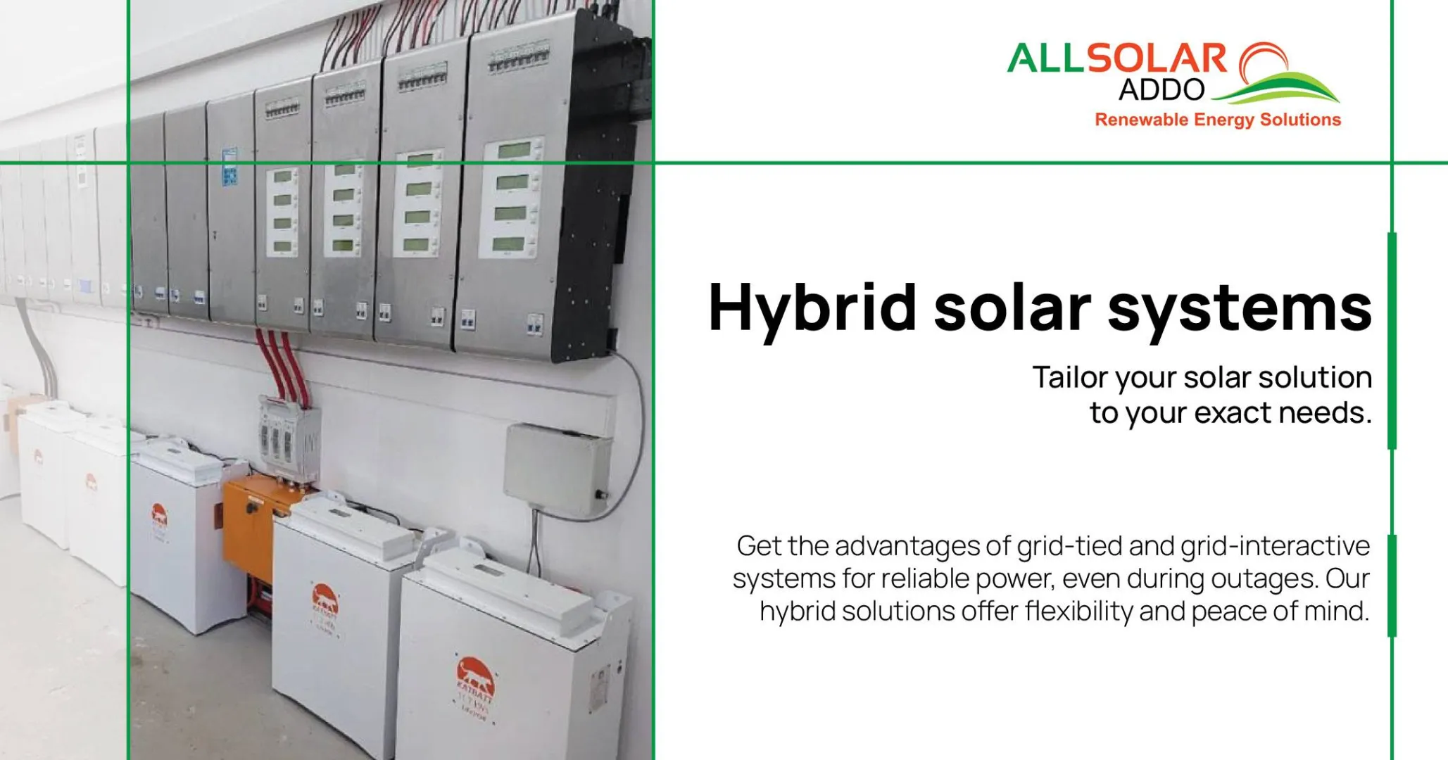 Hybrid solar systems | Allsolar Addo