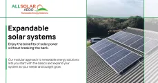 Expandable solar systems | Allsolar Addo