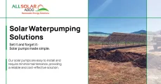 Solar waterpumping solutions | Allsolar Addo