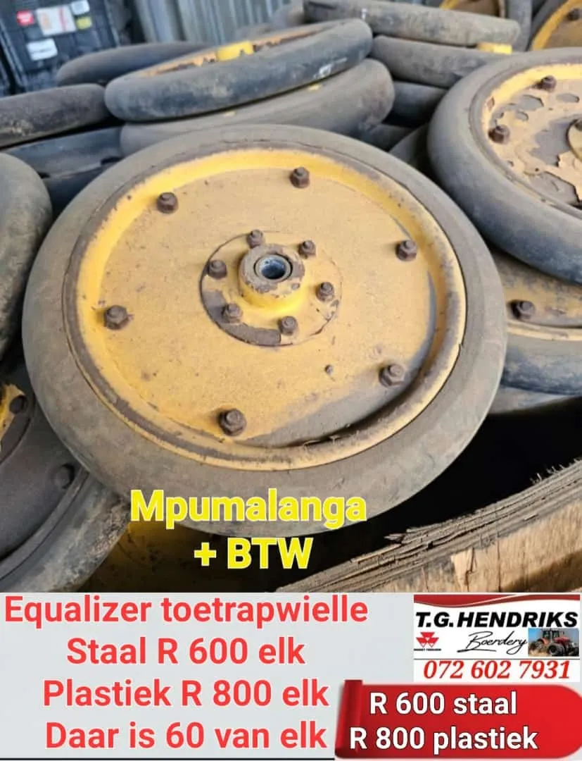 Equalizer toetrapwielle | T.G Hendriks boerdery