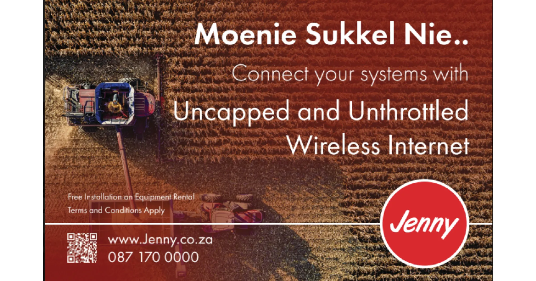 Connect your systems with uncapped &amp; unthrottled wireless internet! | Jenny Internet