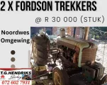 2 x Fordson Trekkers | T.G Hendriks boerdery