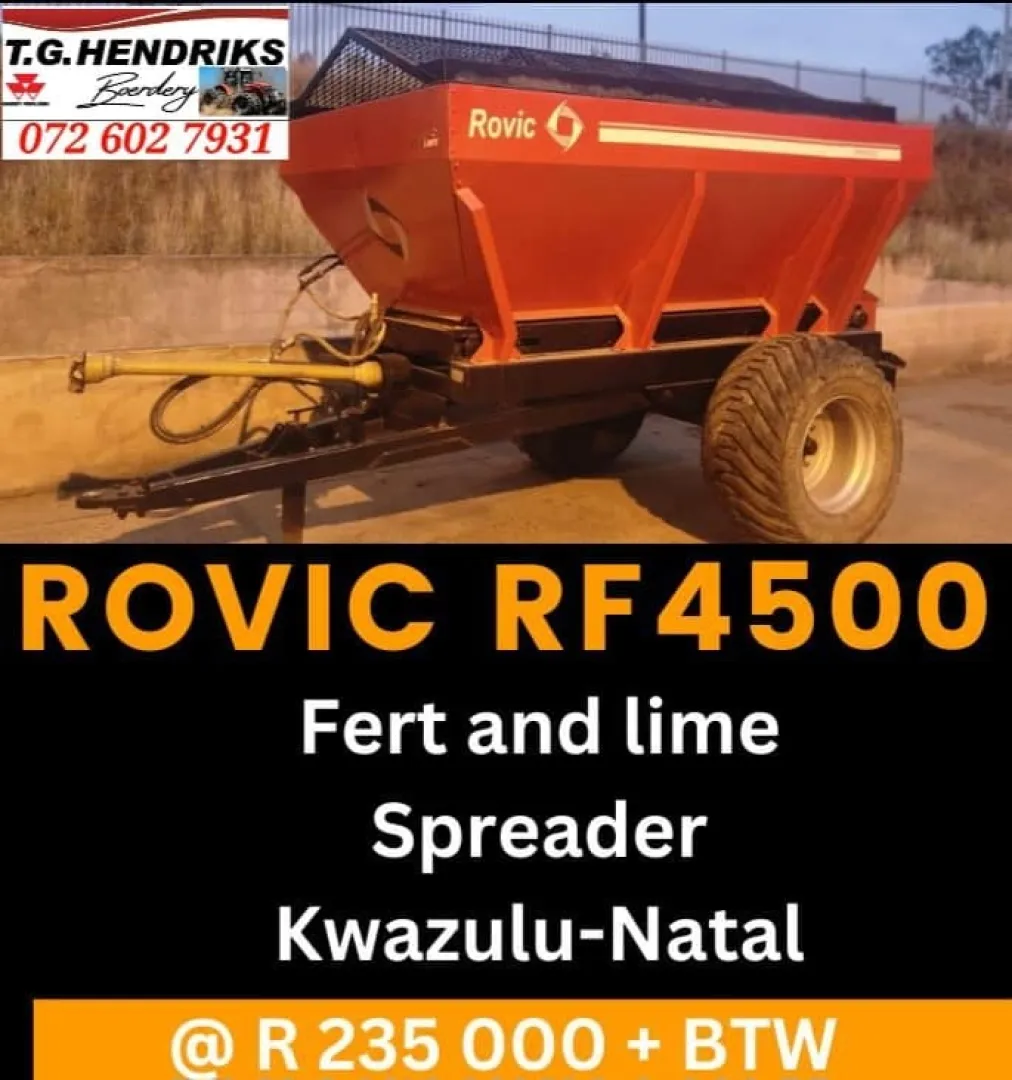 Rovic RF4500 | T.G Hendriks boerdery