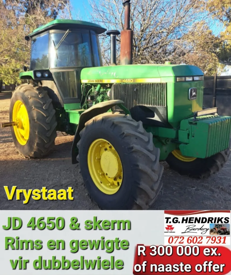 John Deere 4650 | T.G Hendriks boerdery