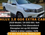 Hilux 2.8 GD6 extra CAB | T.G Hendriks boerdery