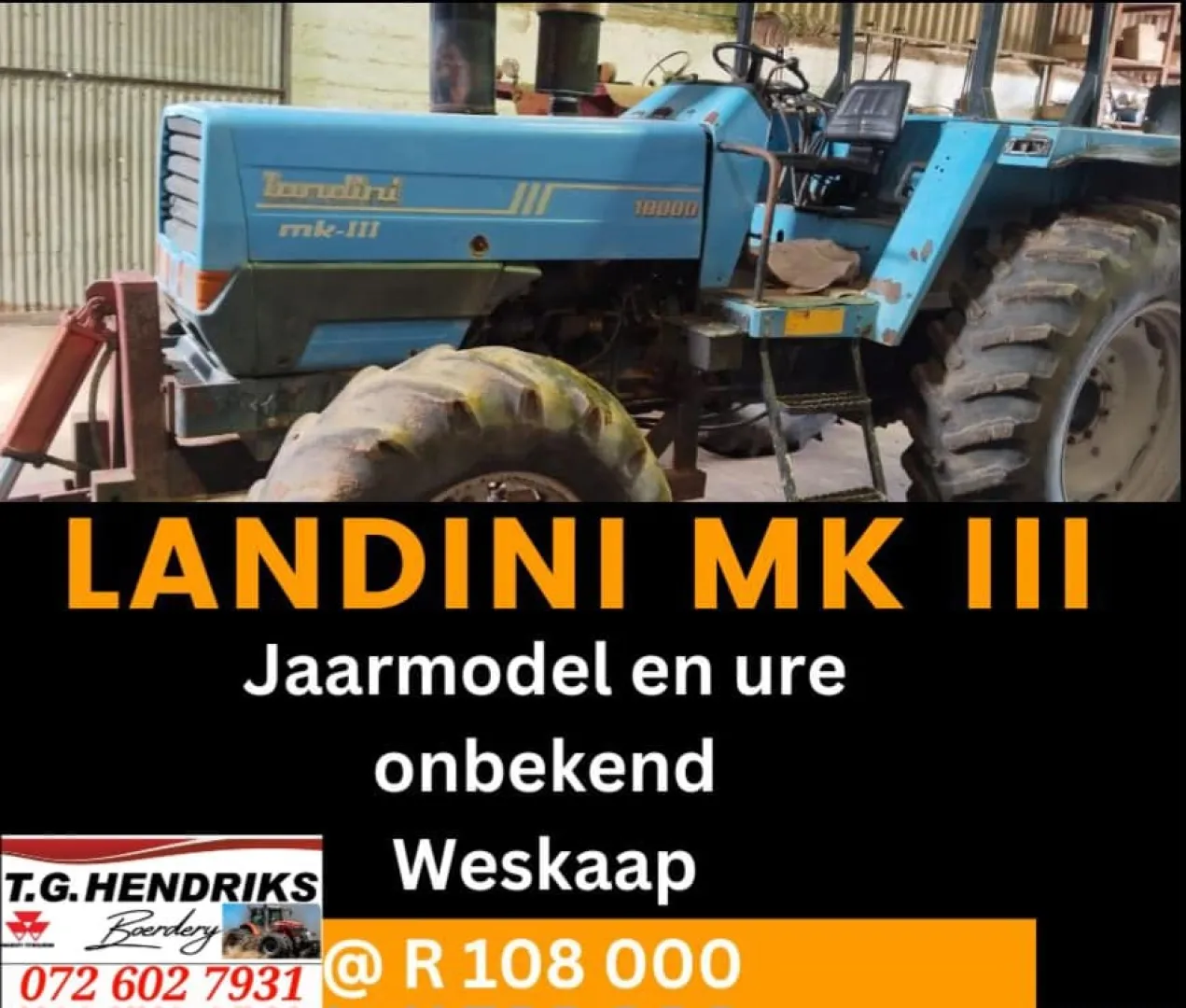 Landini MK III | T.G. Hendriks Boerdery