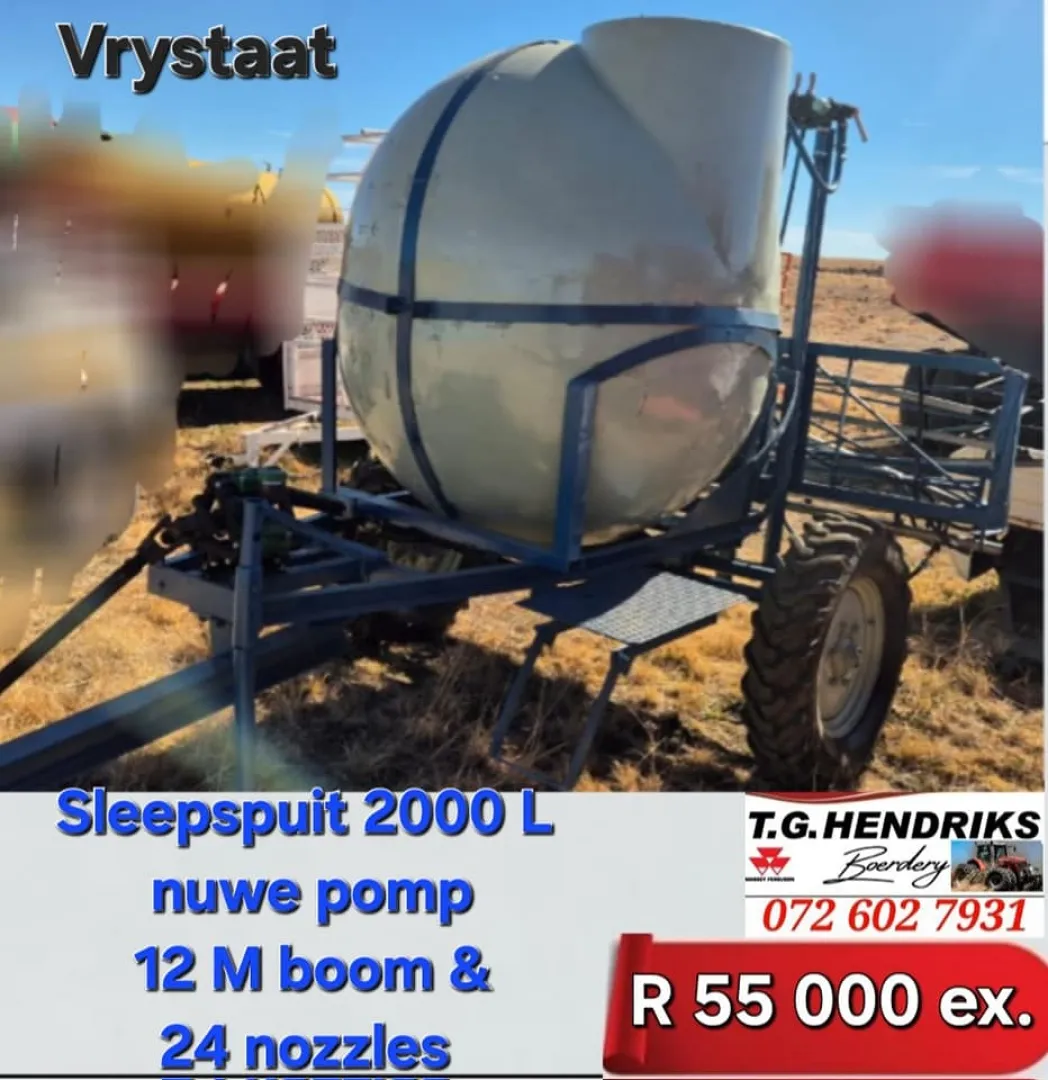 Sleepspuit 2000 L | T.G Hendriks boerdery