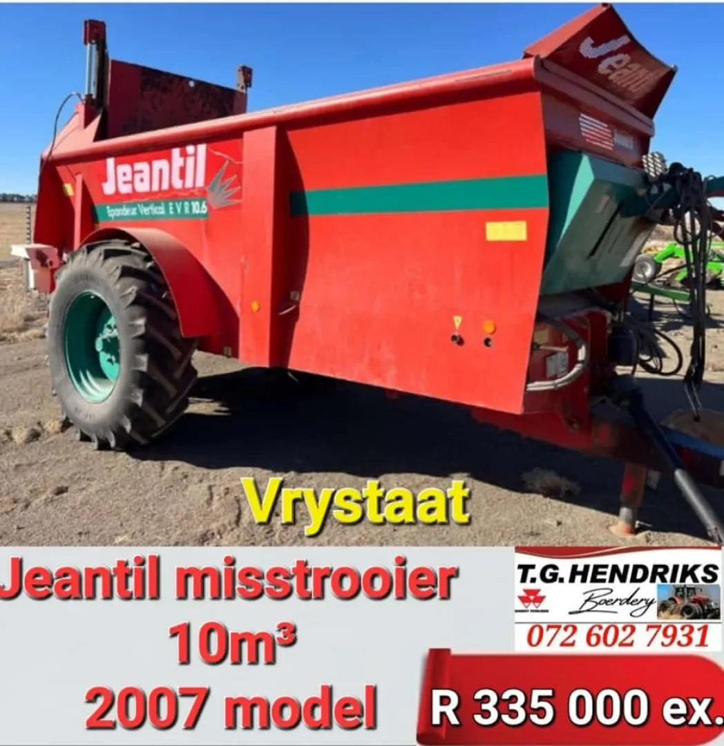 2007 Jeantil misstrooier | T.G Hendriks boerdery