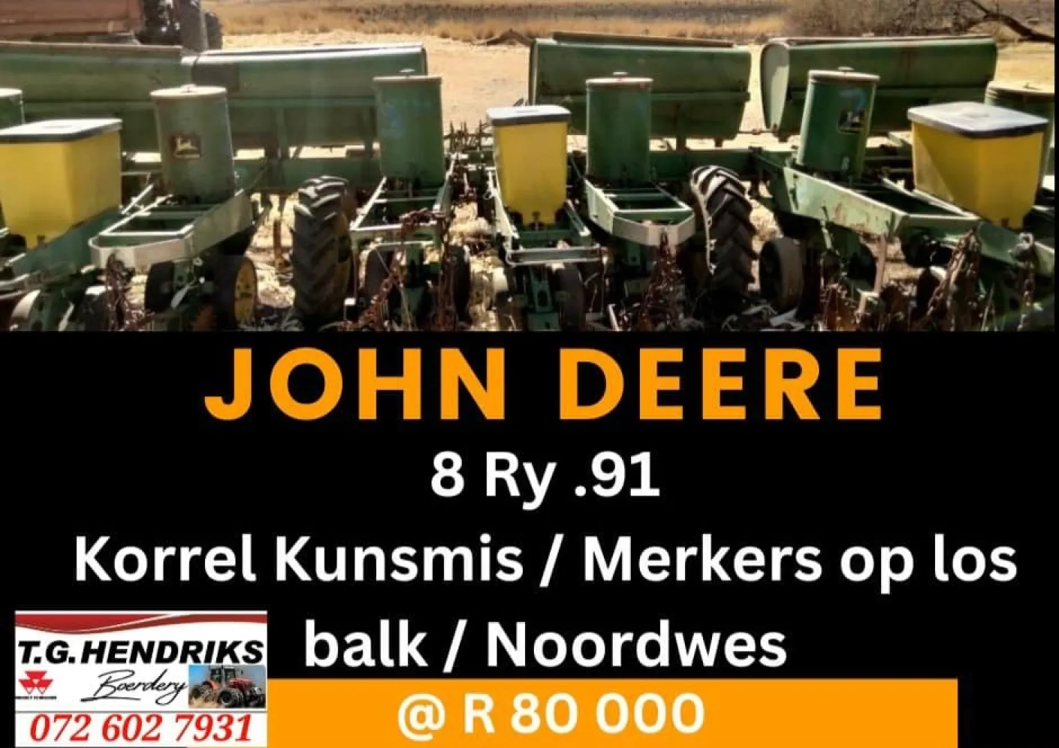 John Deere 8ry.91 | T.G Hendriks boerdery