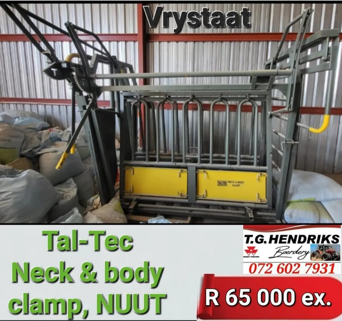 Tal-Tec neck &amp; body clamp | T.G Hendriks boerdery