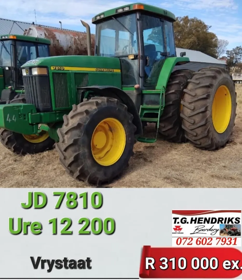 John Deere 7810 | T.G Hendriks boerdery