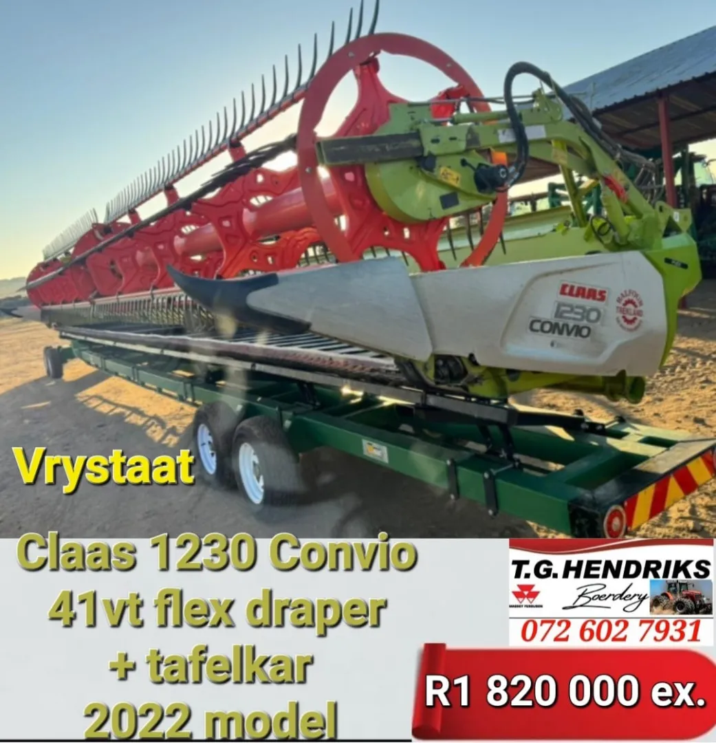 2022 Claas 1230 convio | T.G Hendriks boerdery