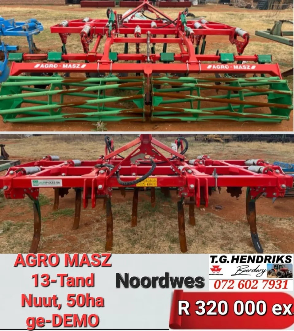 AGRO MASZ 13-Tand | T.G Hendriks boerdery