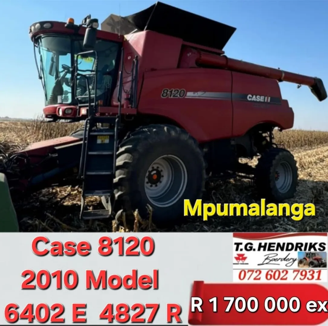 Case 8120 | T.G Hendriks boerdery