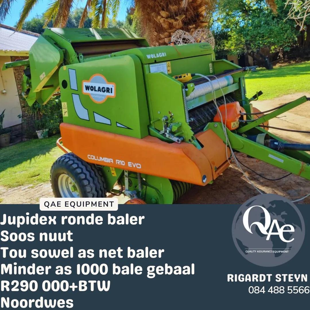 Jupidex Ronde Baler | QAC Equipment