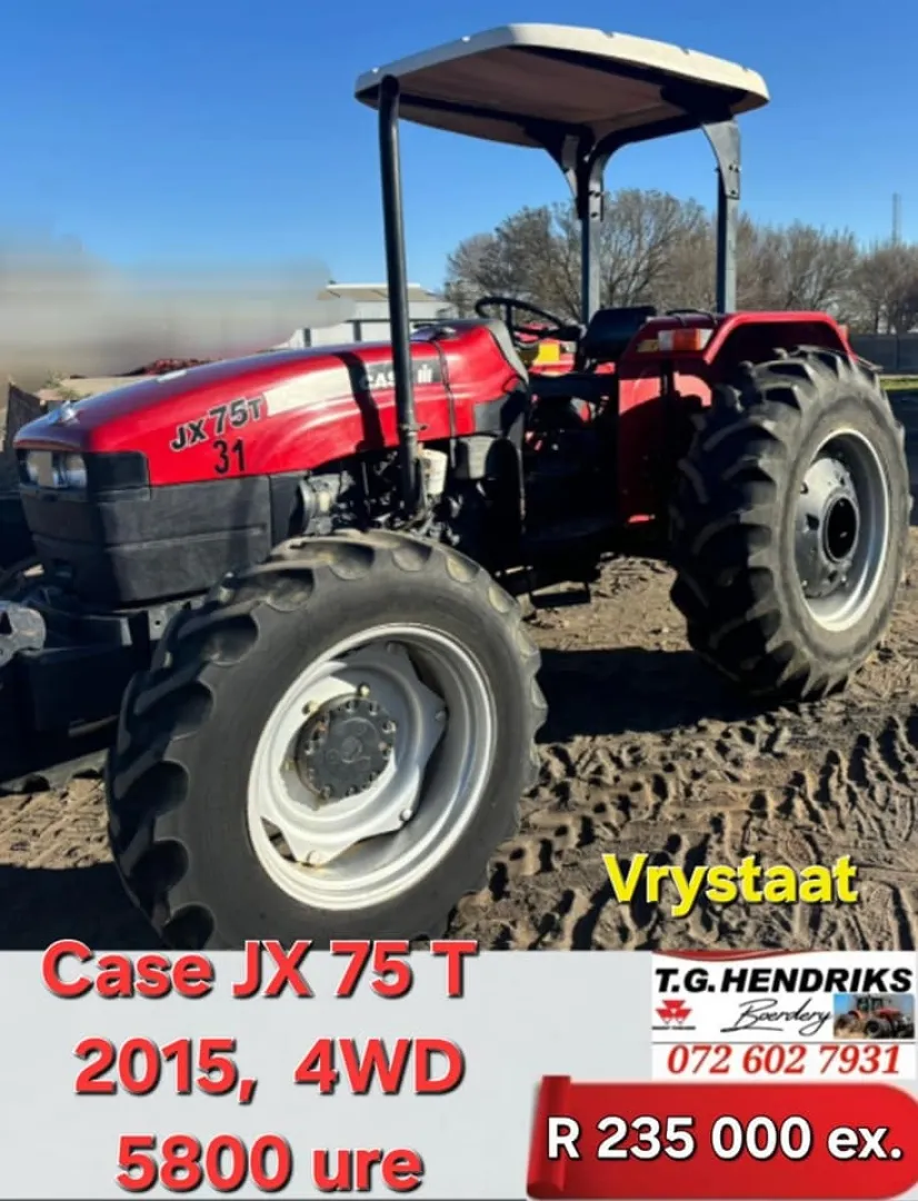 2015 Case JX 75 T | T.G Hendriks boerdery
