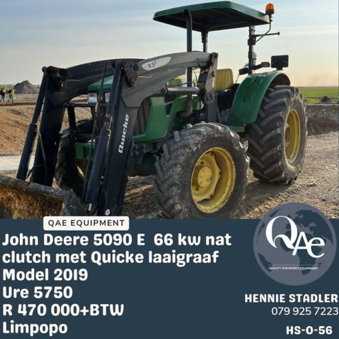 John Deere 5090E with Quicke Loader | QAC Equipment