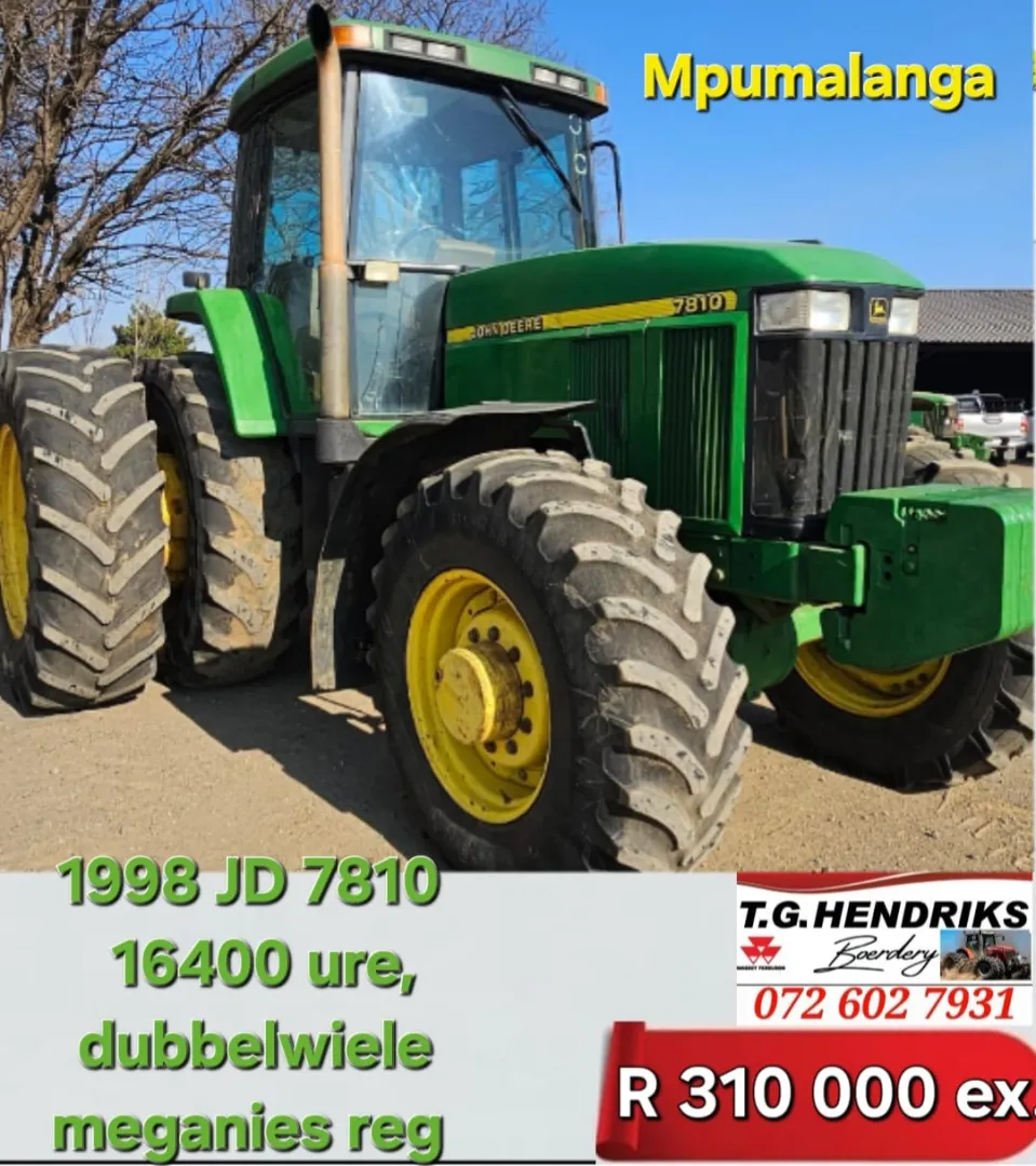 1998 John Deere 7810 | T.G. Hendriks Boerdery