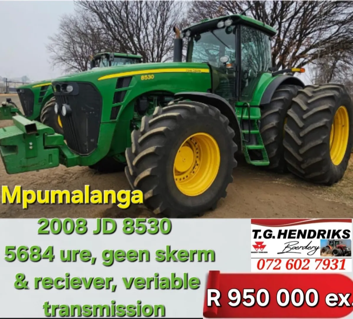 2008 John Deere 8530 | T.G. Hendriks Boerdery