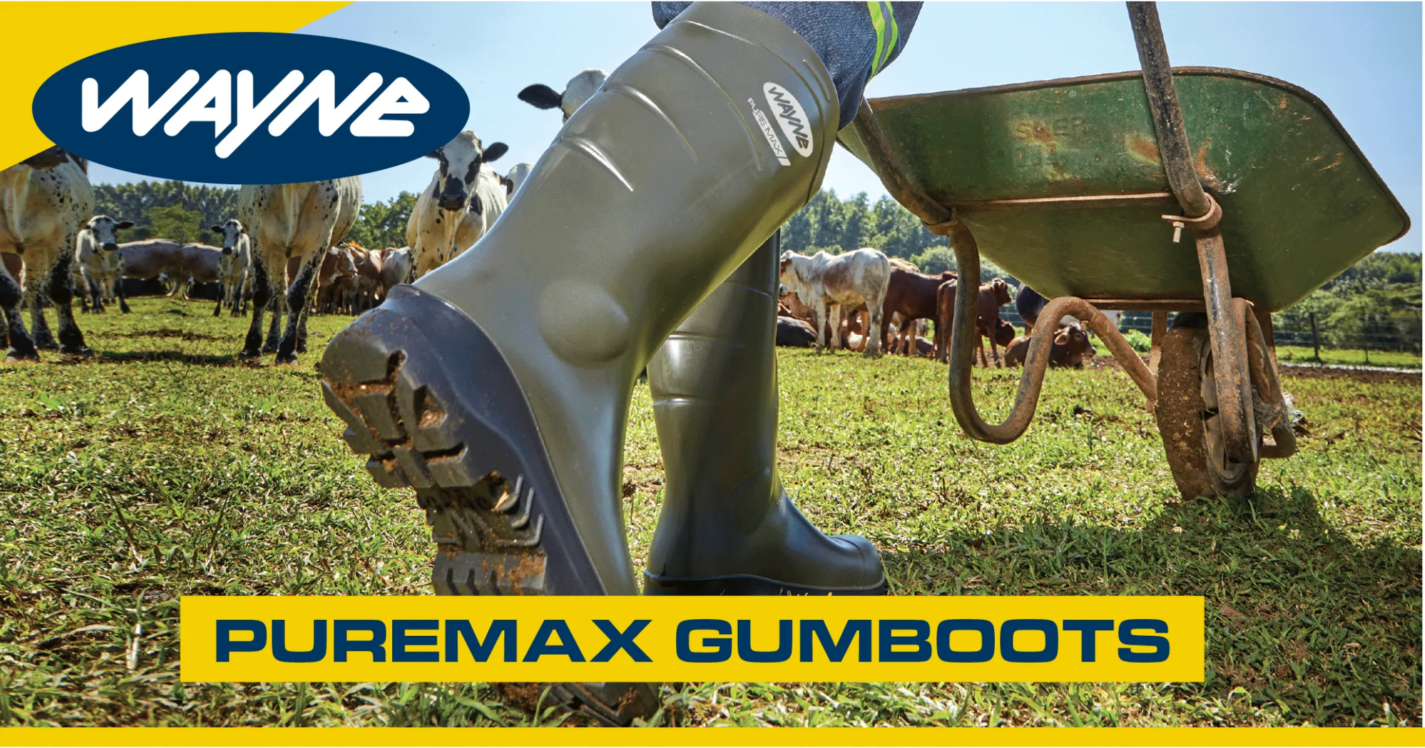 Wayne's Puremax gumboots | BBF Safety Group