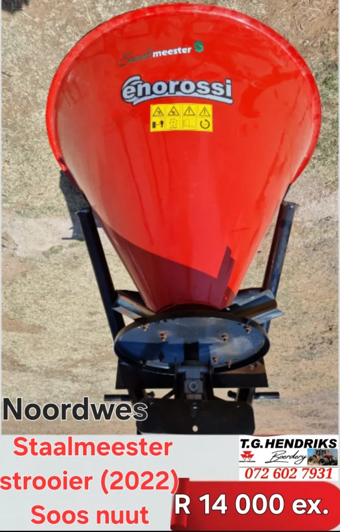 Staalmeester strooier 2022 | T.G. Hendriks Boerdery