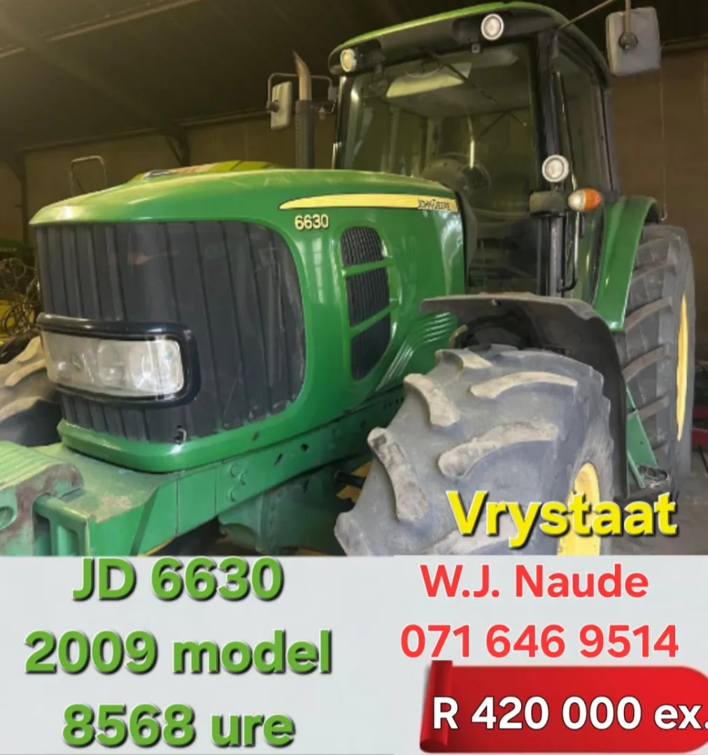 John Deere 6630 2009 | T.G. Hendriks Boerdery