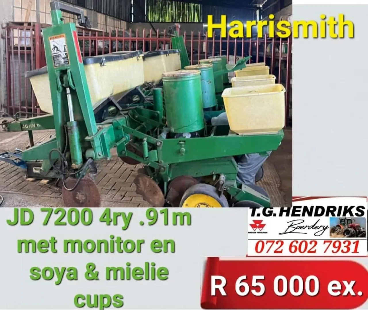 John Deere 7ry .91cm | T.G Hendriks boerdery