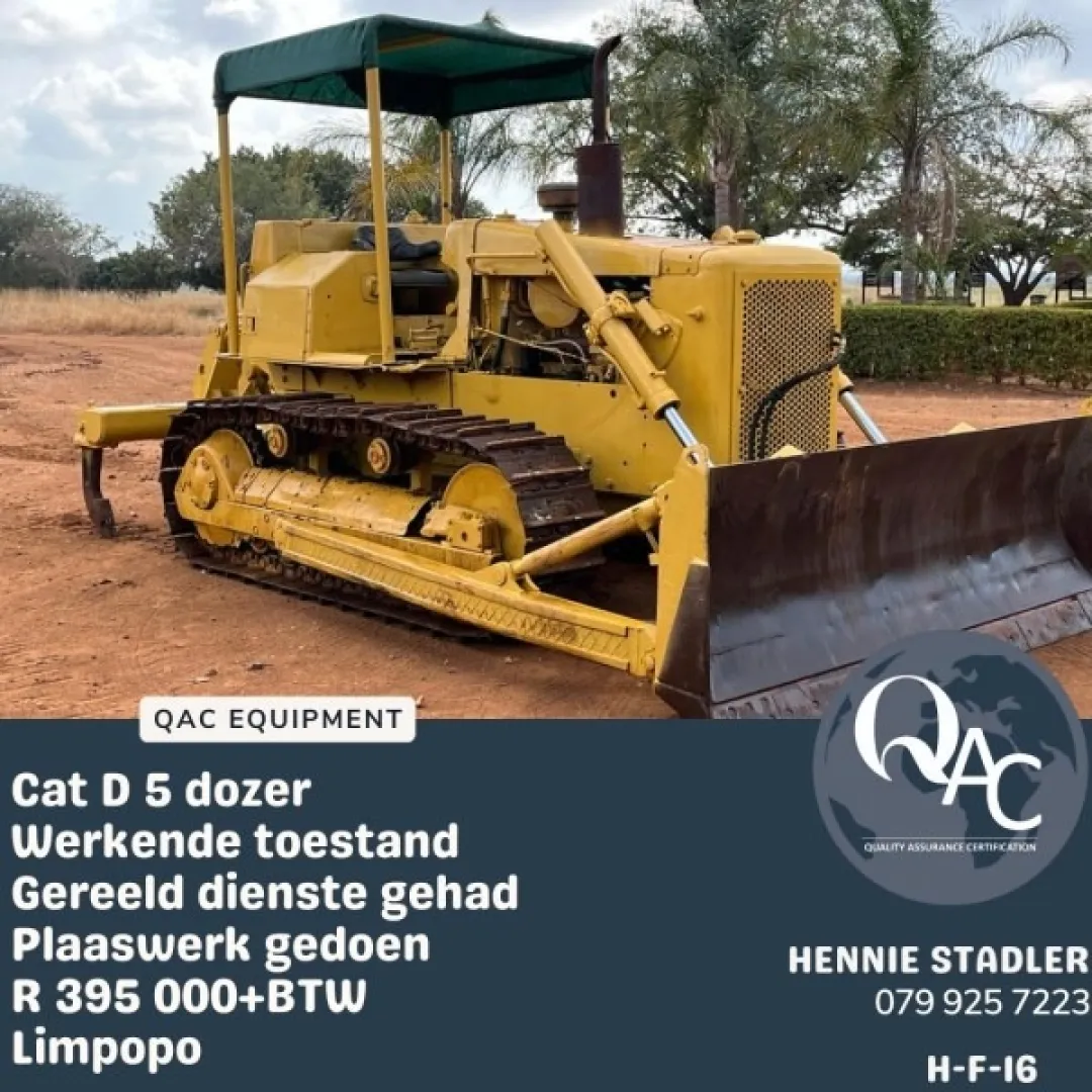CAT D 5 DOZER | QAC Equipment