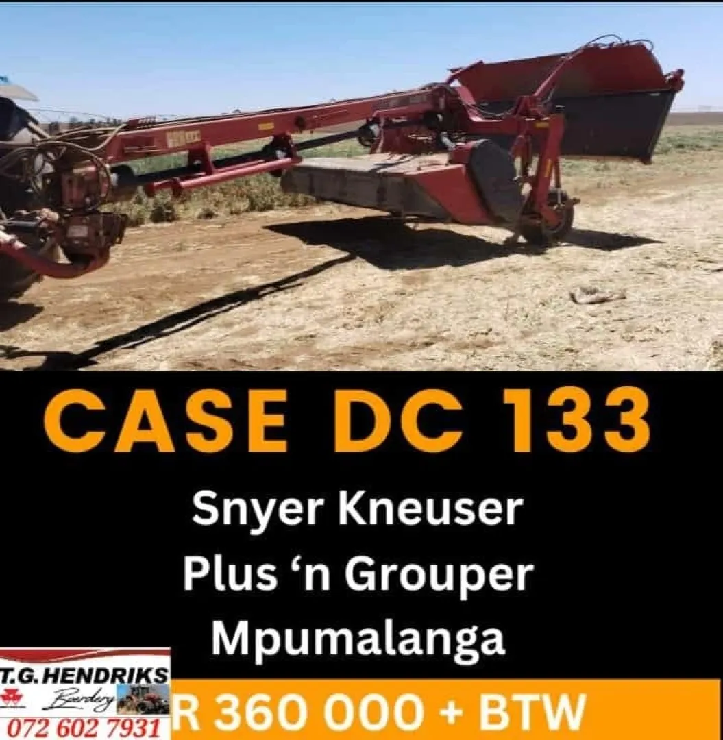 Case DC 133 | T.G. Hendriks Boerdery