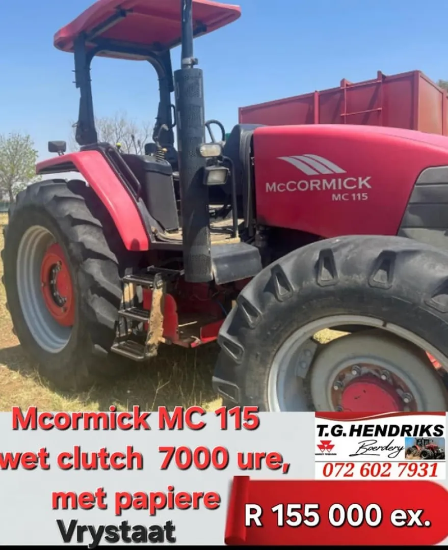 McCormick MC 115 | T.G. Hendriks Boerdery