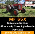 Massey Ferguson 65X | T.G. Hendriks Boerdery