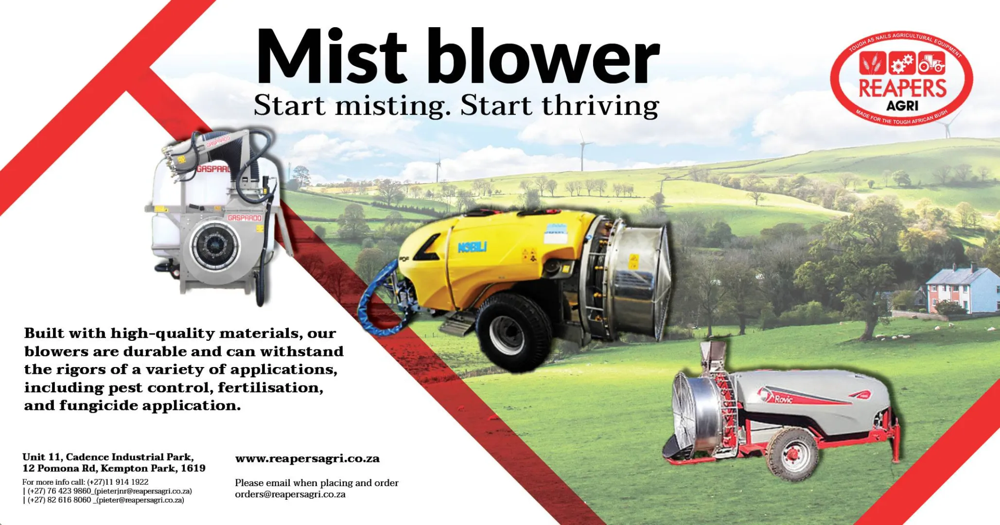 Mist blower | Reapers Agri
