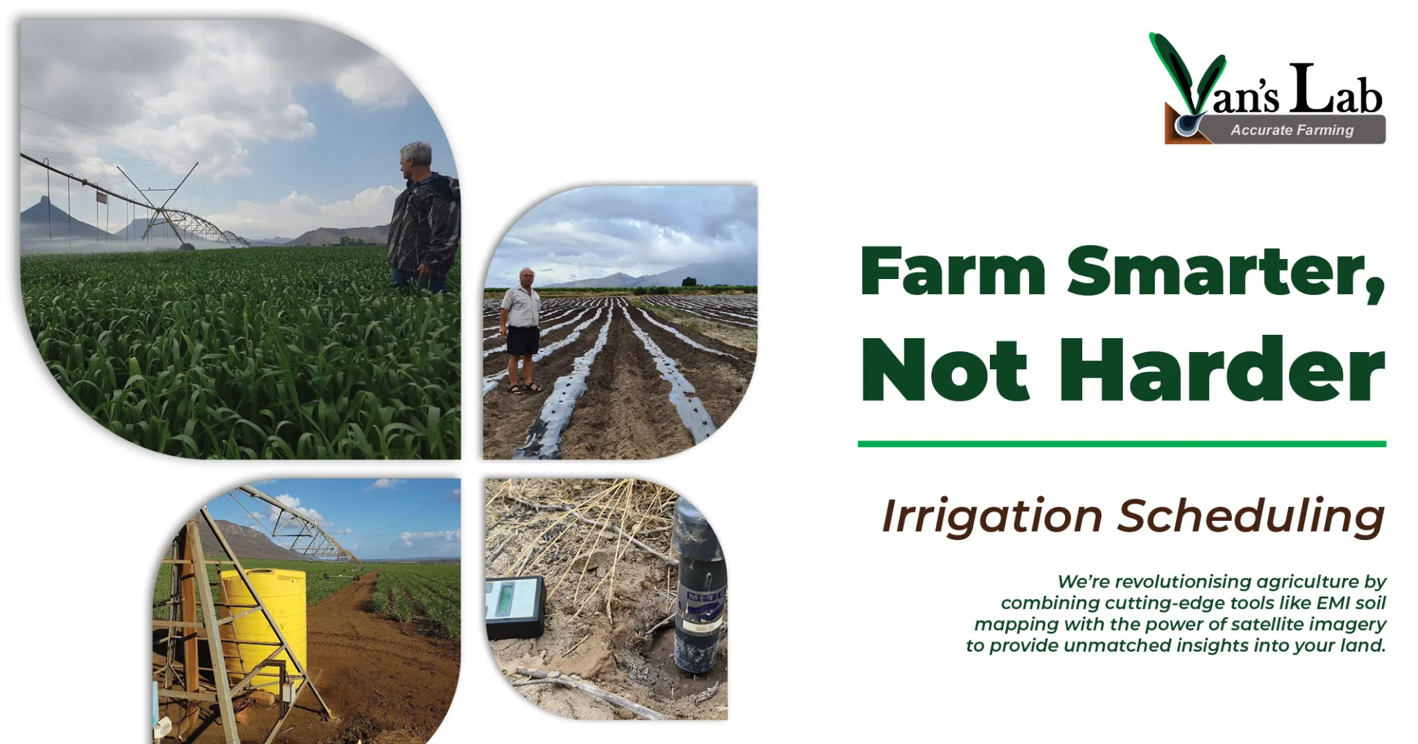Farm smarter, not harder |  Irrigation scheduling | Van's Lab