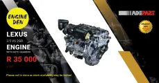 Lexus 3.5 V6 2GR Engine with auto gearbox | Engine Den