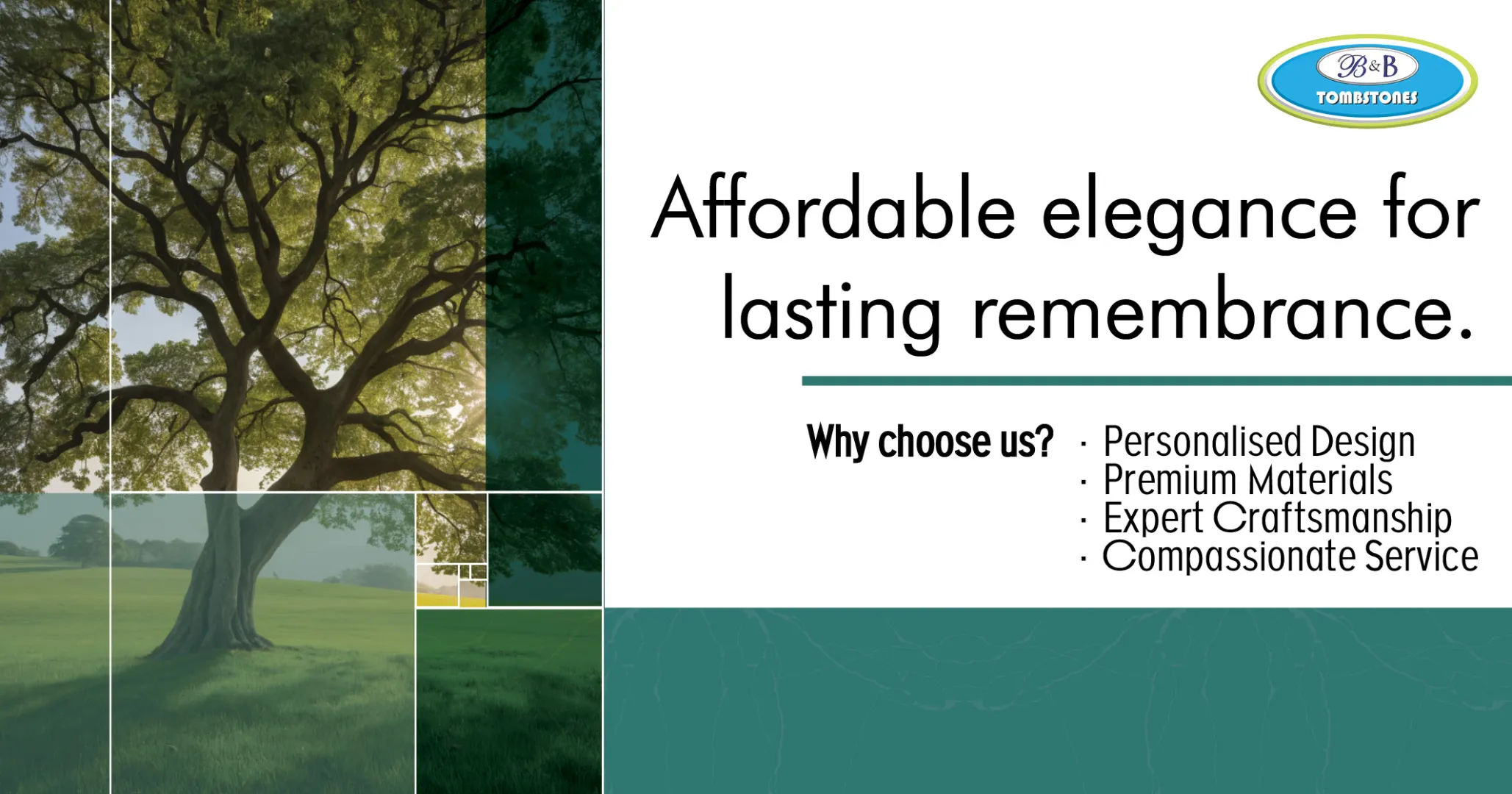 Affordable elegance for lasting memories | B&amp;B Tombstones