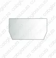 FRONT LOWER | DEVELON EX DX DASH-7 | Cabglass