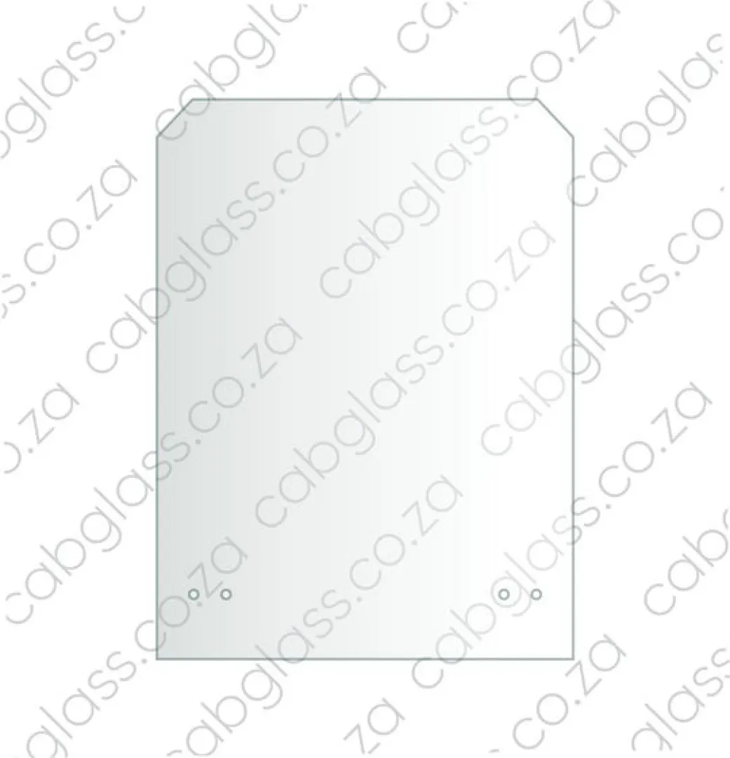 FRONT UPPER | DOOSAN EXCAVATOR DX DASH-2 (2017-) | Cabglass