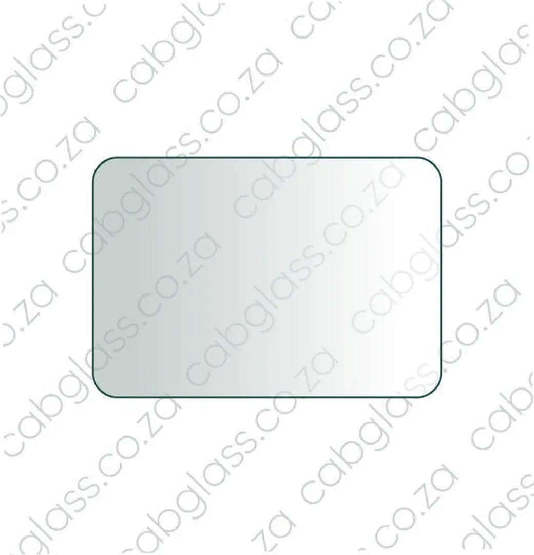 REAR CAB GLASS | DOOSAN EXCAVATOR DX DASH-2 | Cabglass